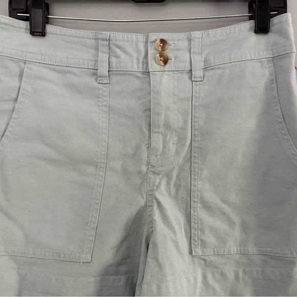 NWT A New Day Mint Green High-Rise Stretch Utility Shorts Size 8 - Picture 3 of 9